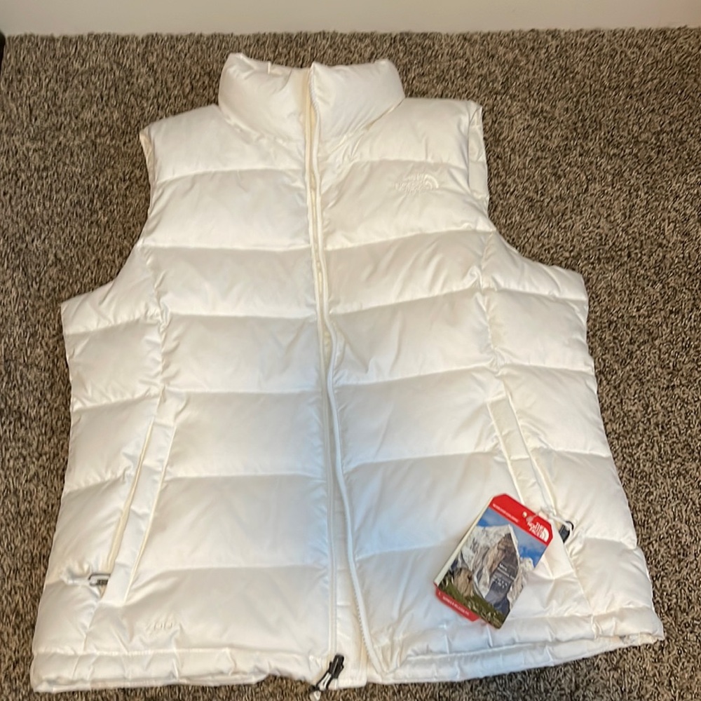 COPY - Brand new Women’s white North face vest